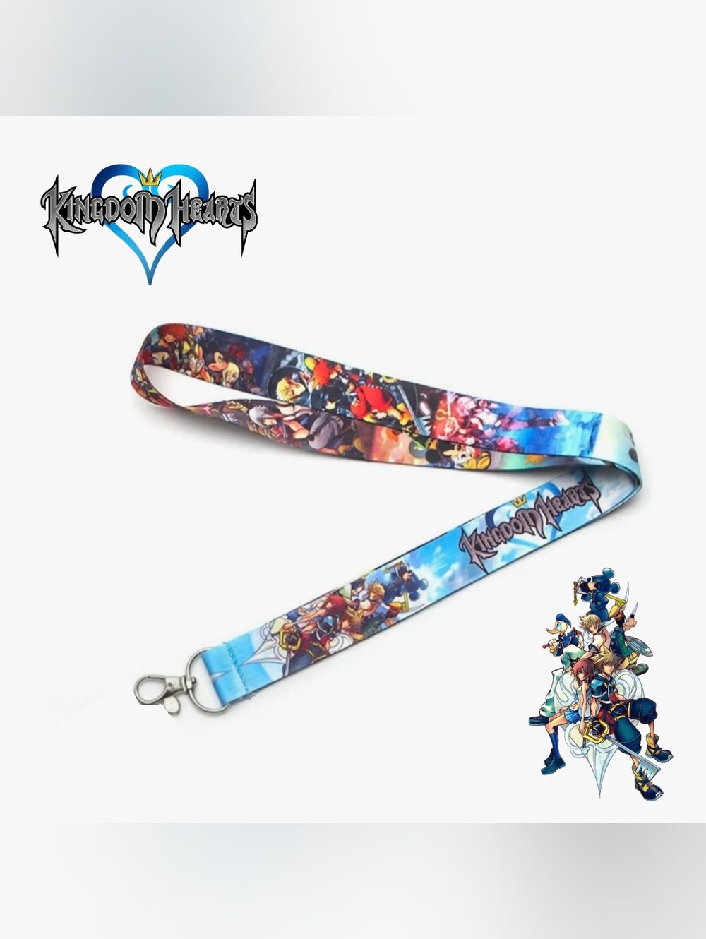 Kingdom Hearts Lanyard